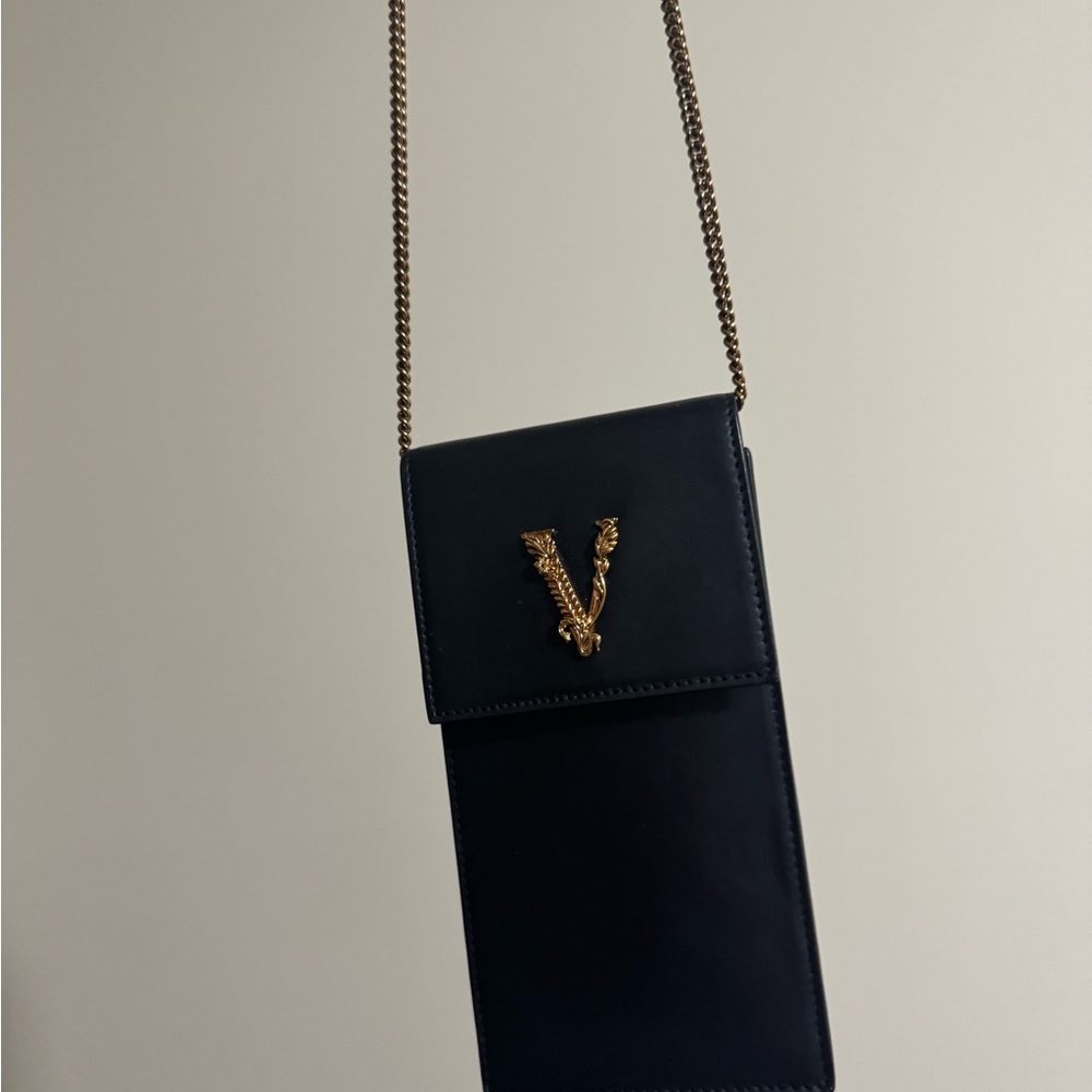 NWOT Versace Virtus Phone Pouch